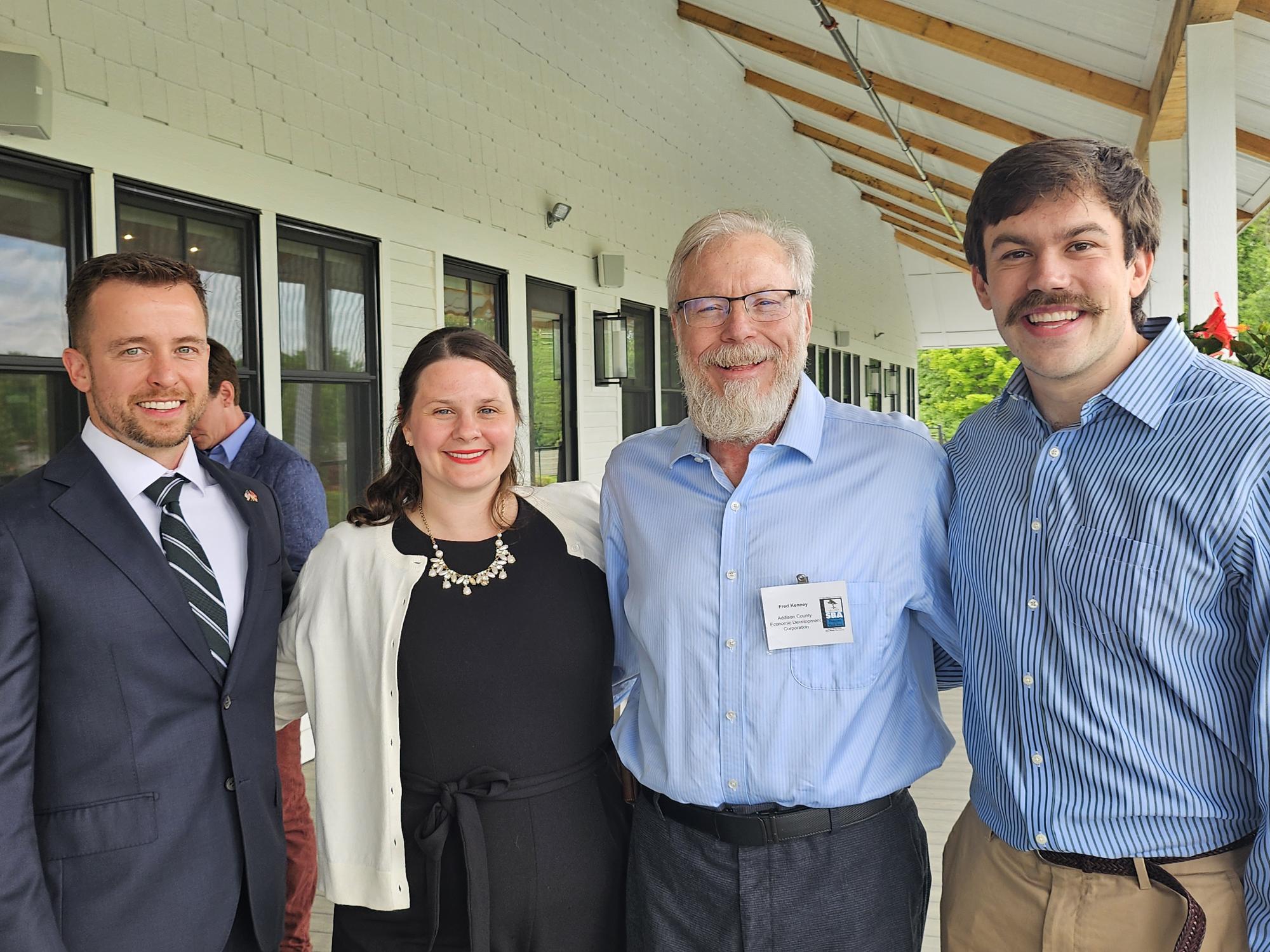 Fred Kenney with 2025 SBA Awardees