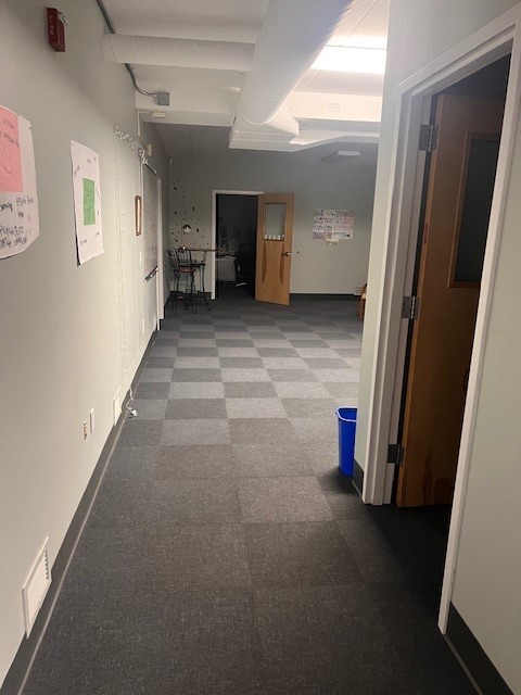 Hall to room