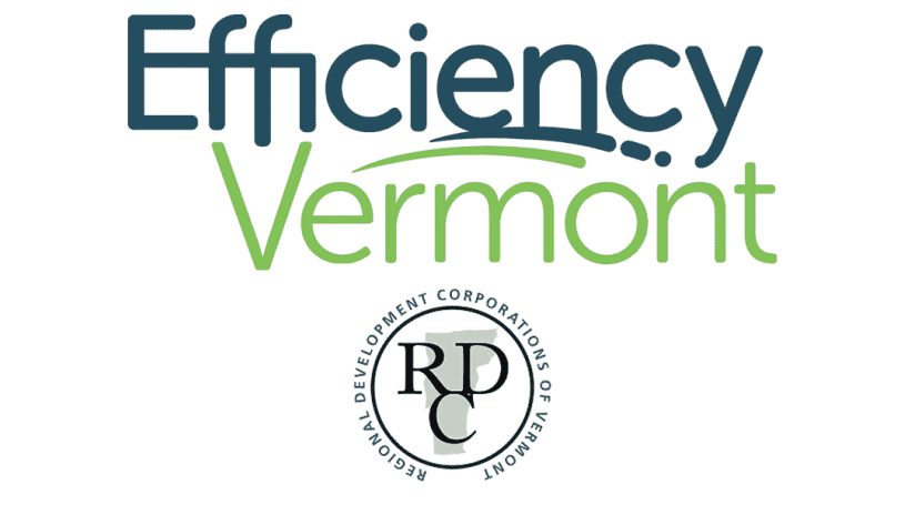 Efficiency Vermont and Regional Development Corporations of Vermont logos