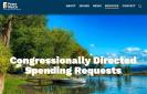 Screenshot of Senator Welch's Congressionally Directed Spending Requests portal webpage