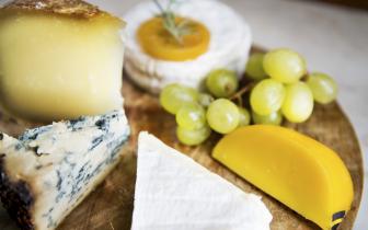 photo of a cheese platter